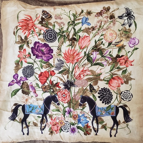 Gucci Silk Scarf - Picture 1 of 4